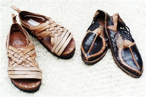 huaraches sandals history.